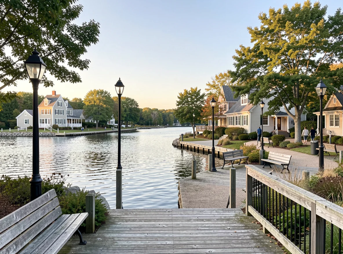 Scenic waterfront near Dover-Foxcroft
