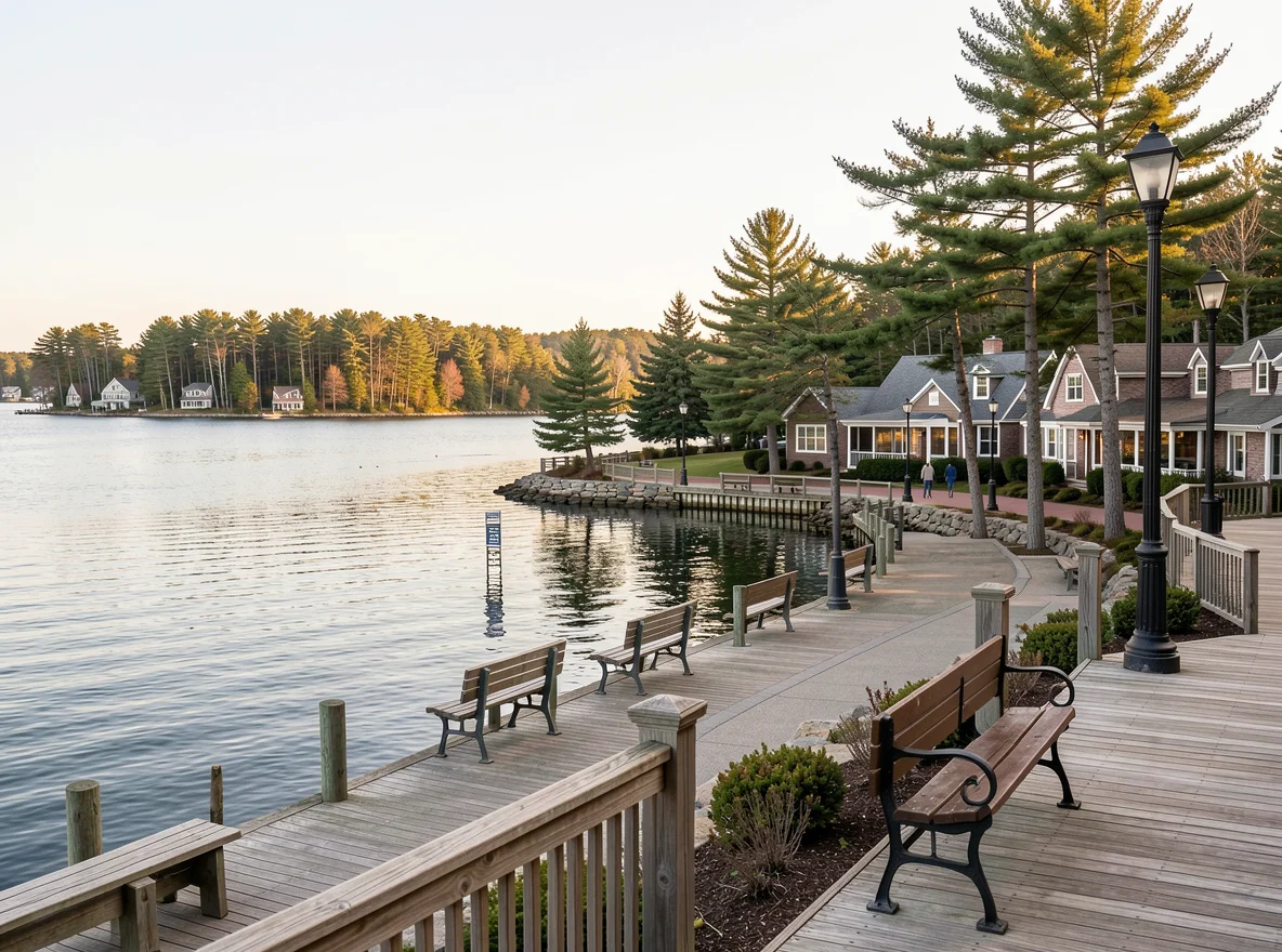 Moosehead Lake shoreline near Greenville