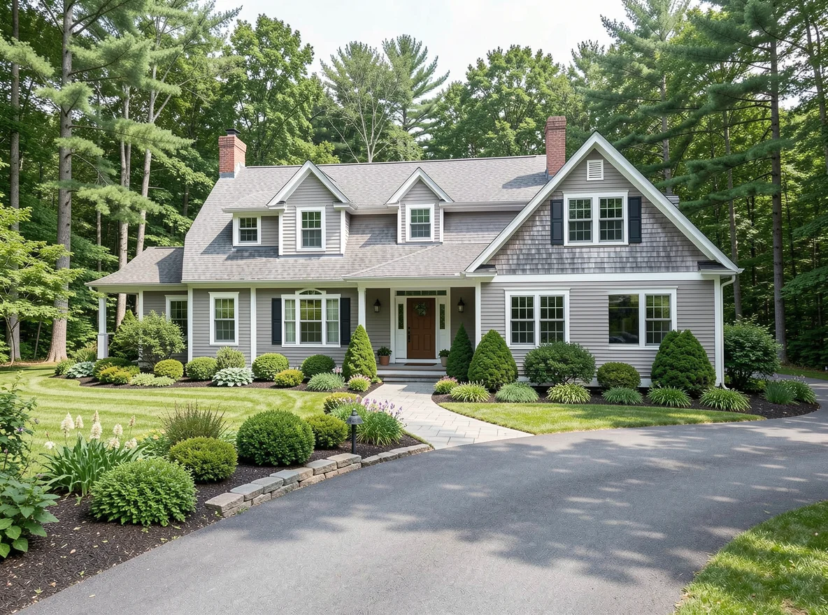 Home exterior in Greenville, Maine